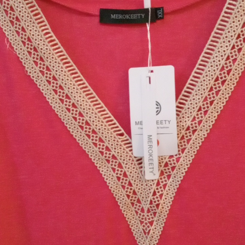 Merokeety Classic & Comfy Top Fashion Pull Over Top Size XXL - Picture 8 of 8